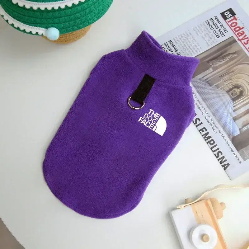 Pull chaud pour chiens - GERMANY / Purple / L
