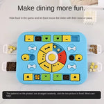 Puzzle Feeder Dog Toy for Large Medium Dogs Mentally Stimulating Toys Treat Dispensing Dog Toys Enrichment for Smart