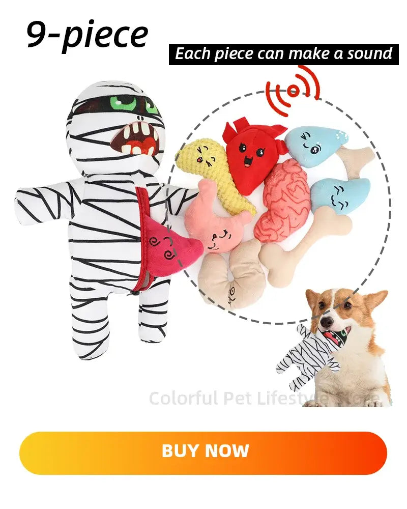 Puzzle Feeder Dog Toy for Large Medium Dogs Mentally Stimulating Toys Treat Dispensing Dog Toys Enrichment for Smart