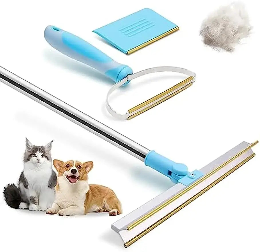 Râteau à tapis pour enlever les poils d’animaux - 3PCS Set