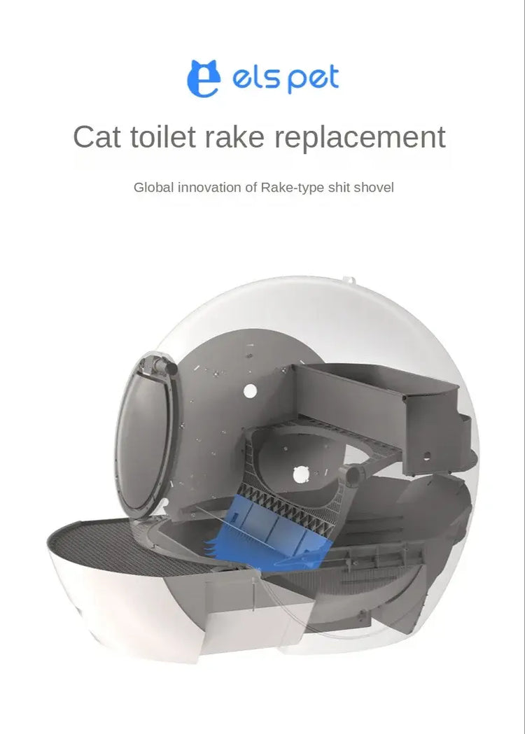 Râteau de remplacement pour litière pour chat - black