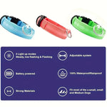 Reflective LED Dog Collar for Night Safety - Durable Geometric Patterned Battery-Powered Ideal for Small/Medium Breeds