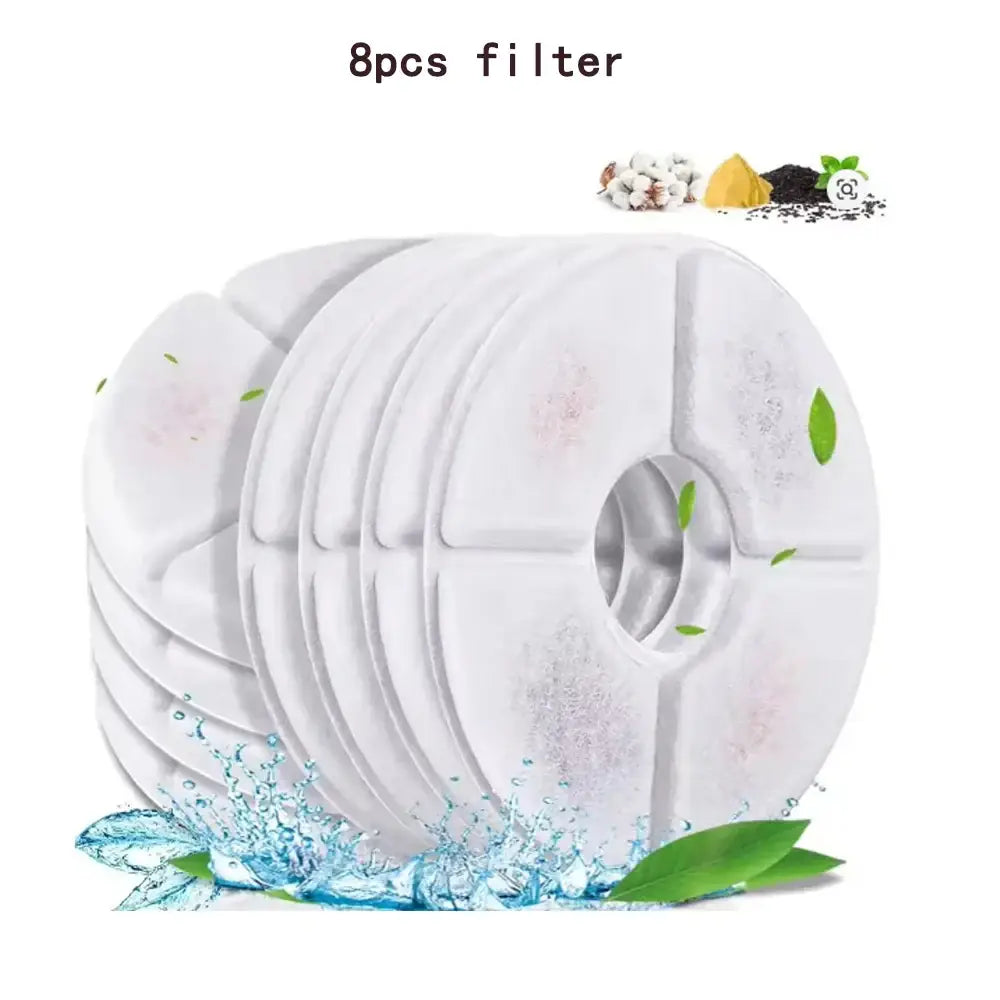 Replacement Filters for Cat Water Fountain Activated Carbon Replacement Filters Pet Cat Water Dispenser Filters