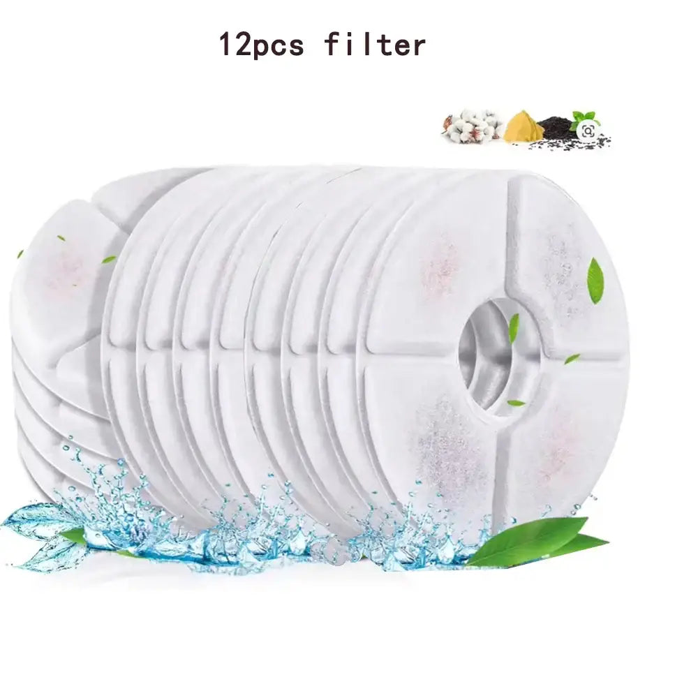 Replacement Filters for Cat Water Fountain Activated Carbon Replacement Filters Pet Cat Water Dispenser Filters