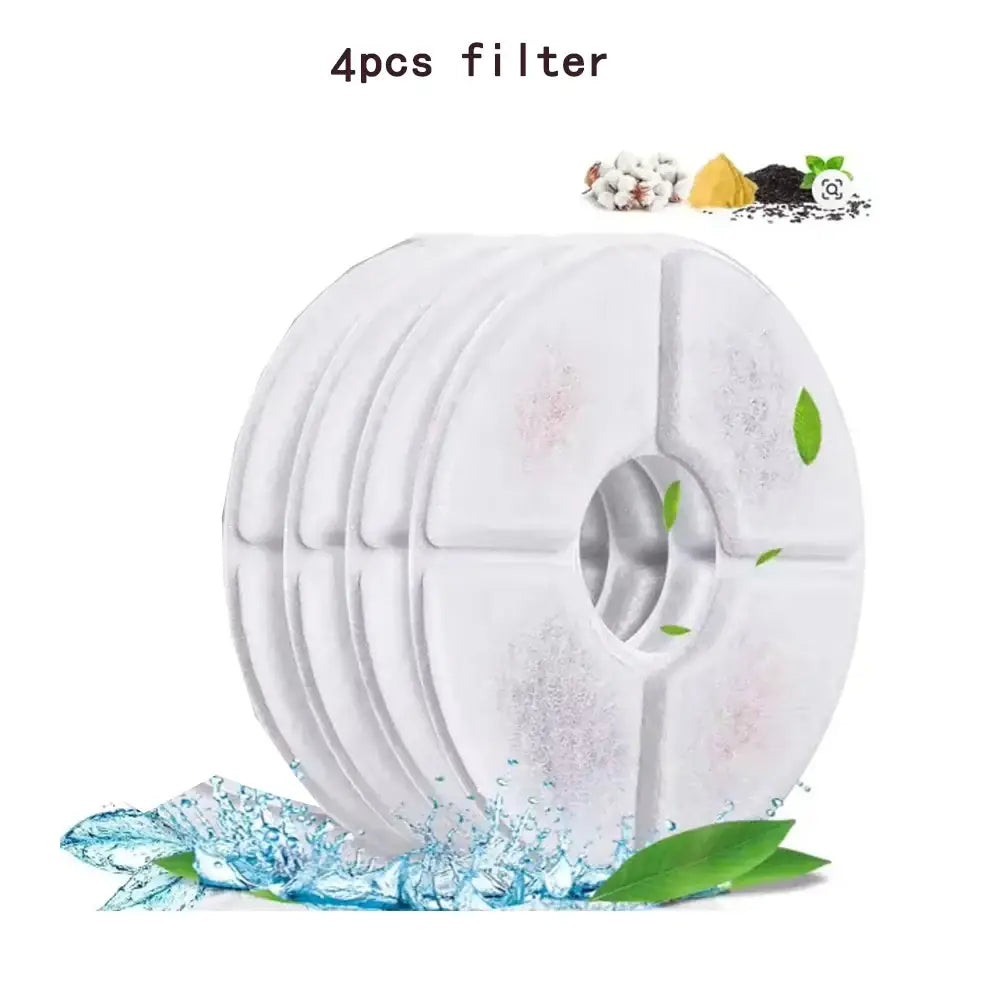 Replacement Filters for Cat Water Fountain Activated Carbon Replacement Filters Pet Cat Water Dispenser Filters