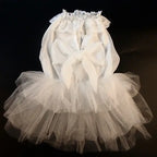 Robe de mariée pour grand chien - WHITE / M