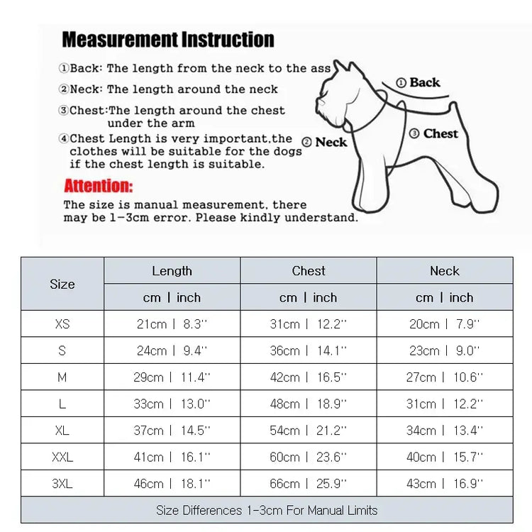 Robes en velours côtelé pour chiens