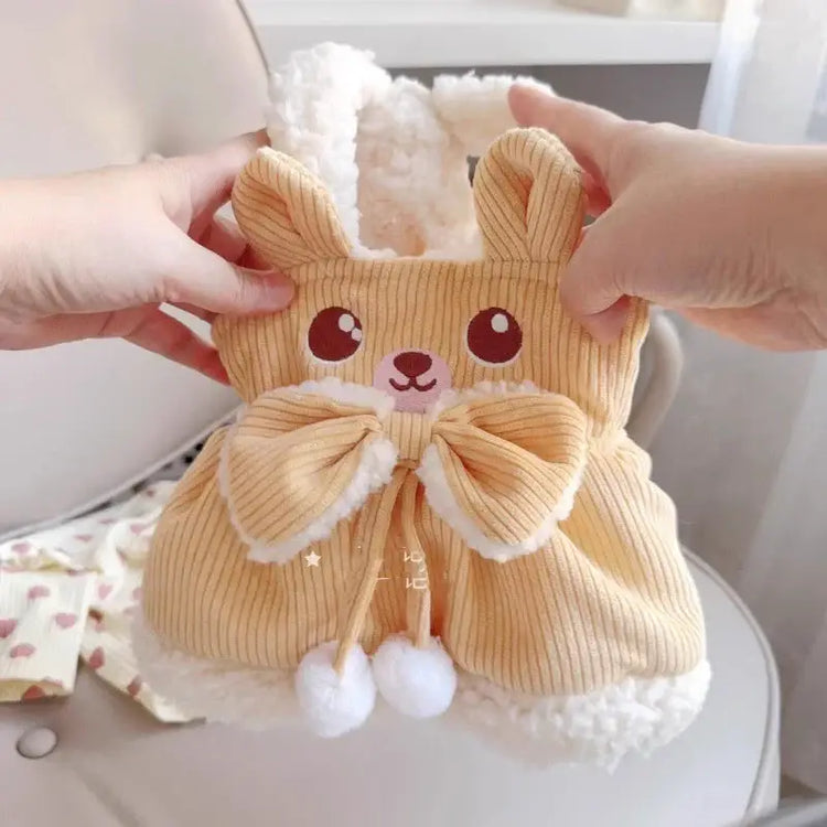 Robes en velours côtelé pour chiens