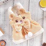 Robes en velours côtelé pour chiens - Yellow / XS（old）