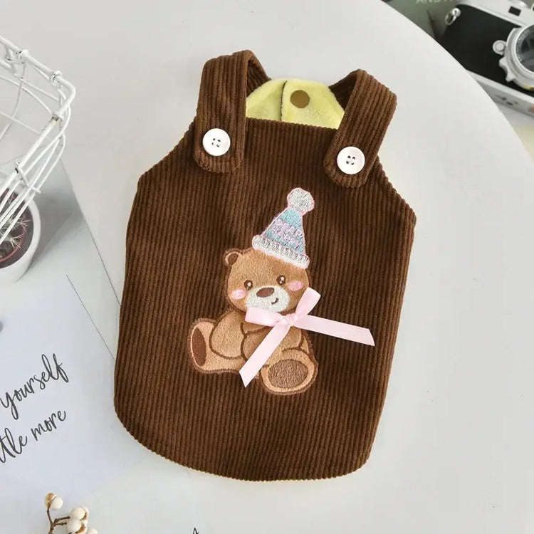 Robes mignonnes pour chiennes - Coffee / 3L