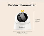 ROJECO Automatic Pet Toy Interactive Adjustable Electric Cat Laser Toy Indoor Smart Teasing Laser Cat Toy For Kitty Dog