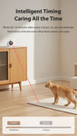ROJECO Automatic Pet Toy Interactive Adjustable Electric Cat Laser Toy Indoor Smart Teasing Laser Cat Toy For Kitty Dog