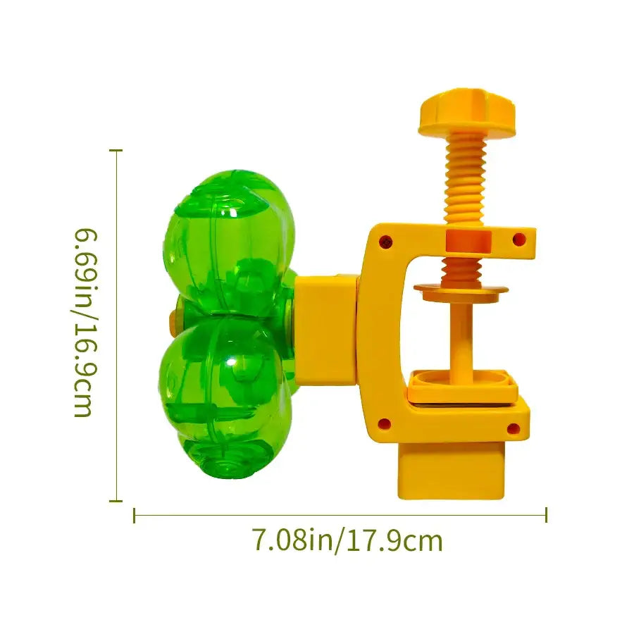 Rotatable Pet Treat Dispenser Toy Interactive Slow Feeder for Cats Dogs Clip-on Mental Stimulation Puzzle Toy for