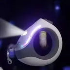 Roulette de ruban LED avec laisse pour chien 3M