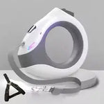 Roulette de ruban LED avec laisse pour chien 3M