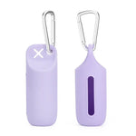 Sac à déjections canines portable - Purple