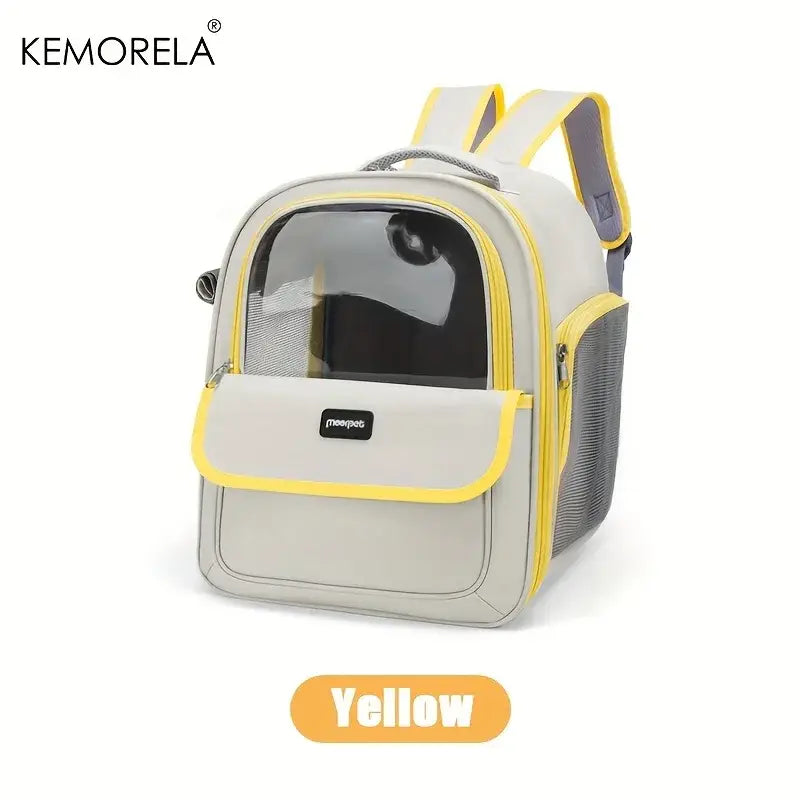 Sac à dos classique pour animaux de compagnie - Yellow