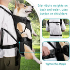 Sac à dos de transport pour chiens