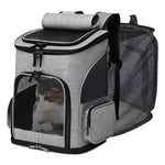Breathable Pet Cat Carrier - Grey