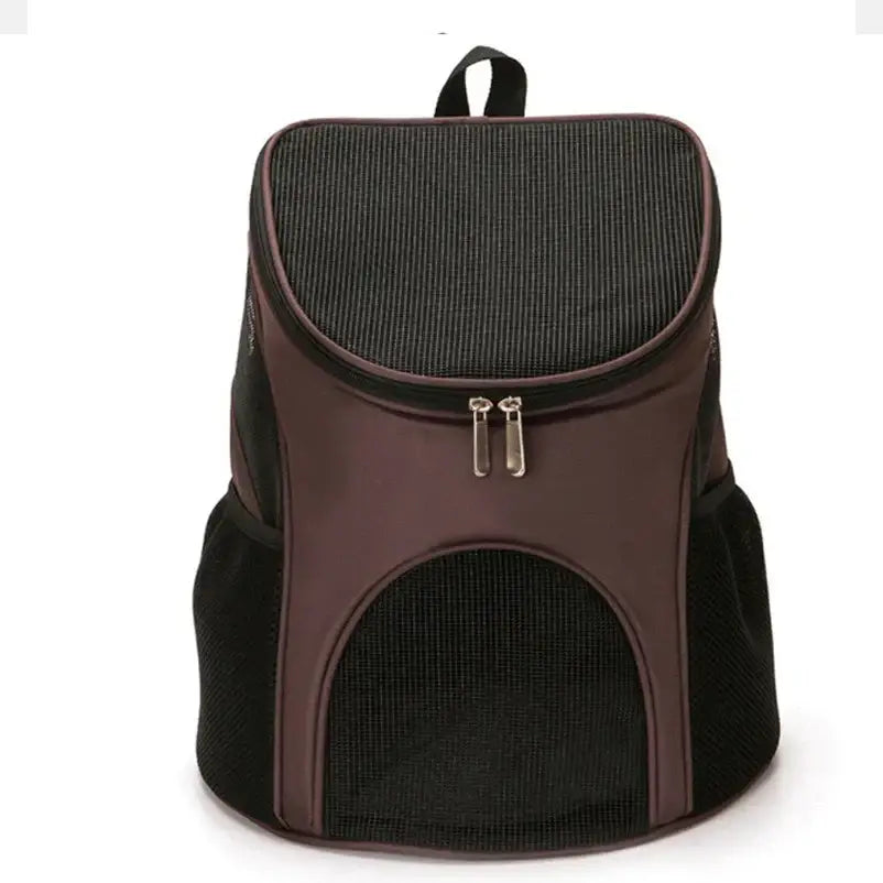 Sac à dos de voyage pour animaux de compagnie - coffee / S