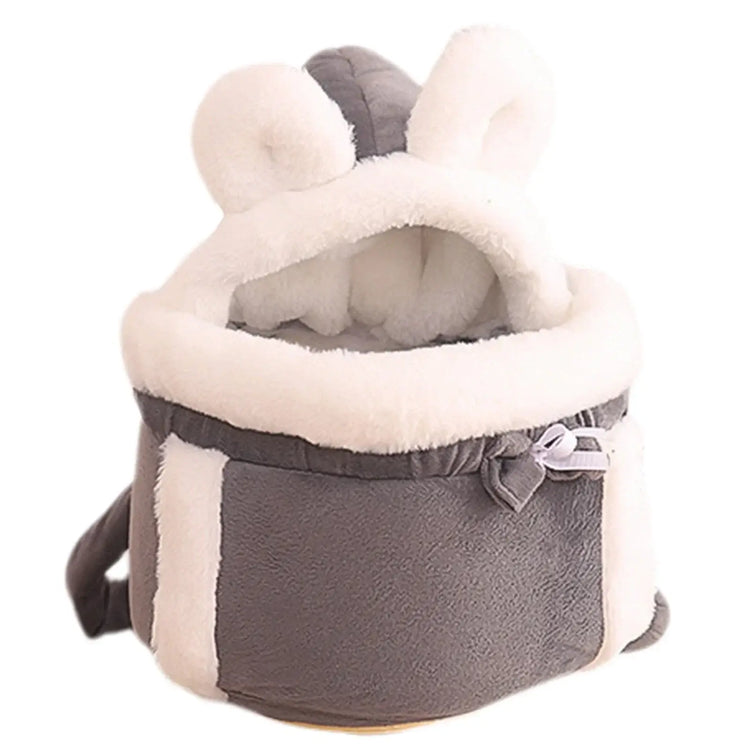 Sac à dos d’hiver chaud pour chat - Grey / L