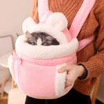 Sac à dos d’hiver chaud pour chat