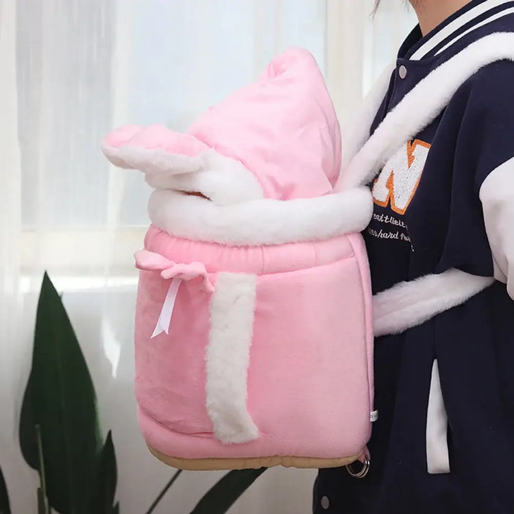 Sac à dos d’hiver chaud pour chat
