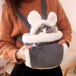 Sac à dos d’hiver chaud pour chat