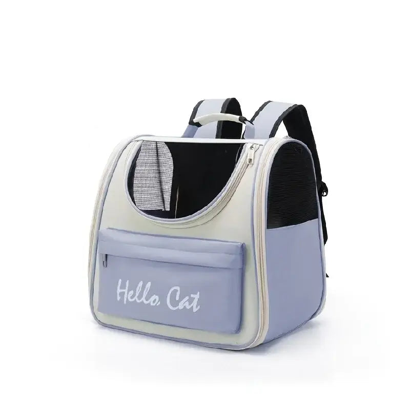 Sac à dos pliable pour animaux - Blue
