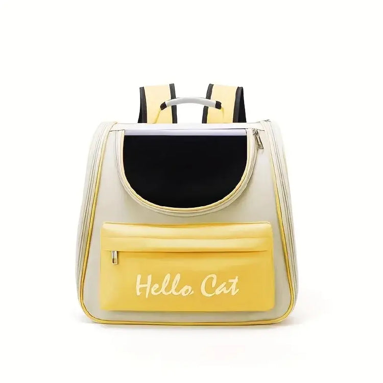 Sac à dos pliable pour animaux - Yellow