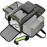 Sac à main portable pour animaux de compagnie - green