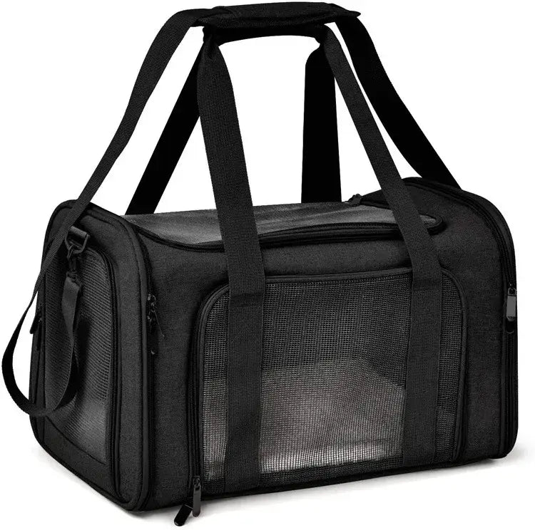 Sac de transport pliable pour chiot - Black / L