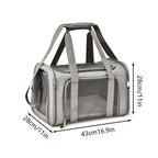 Sac de transport pliable pour chiot