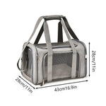 Sac de transport pliable pour chiot