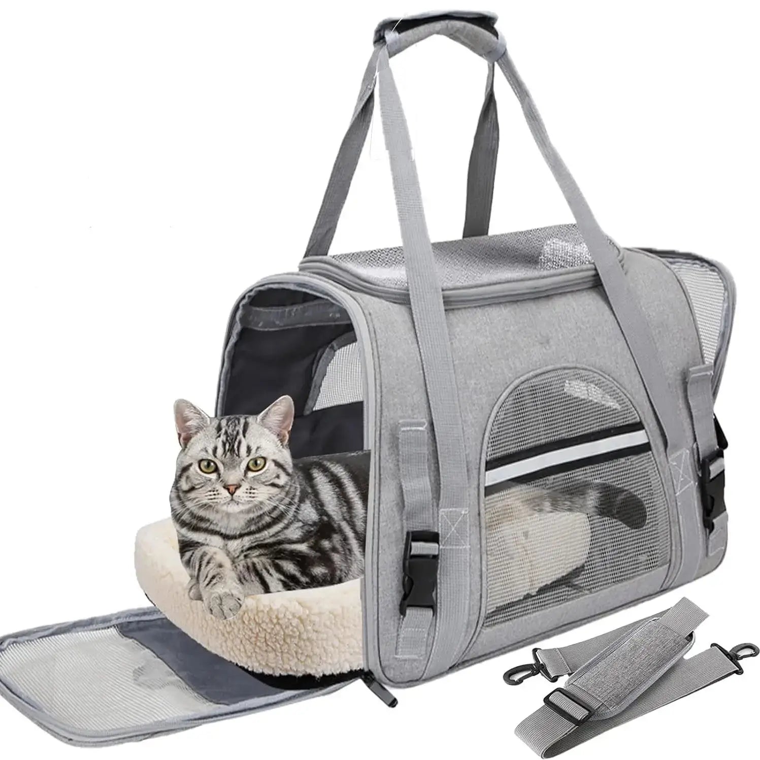 Sac de transport pour animaux - GRAY / L