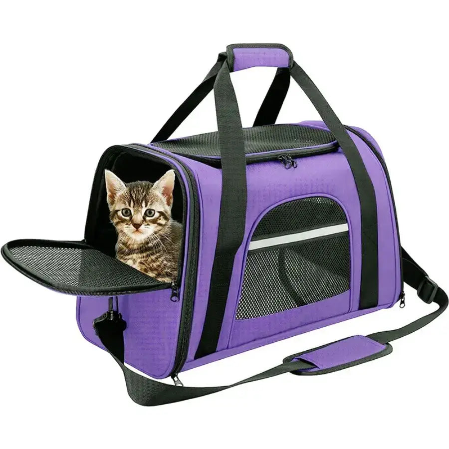 Sac de transport pour animaux - PURPLE / L