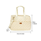 sac de transport pour chat - Beige large