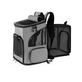 Sac de transport respirant pour chat - grey