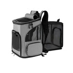 Sac de transport respirant pour chat - grey