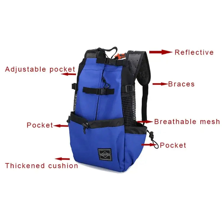 Sac de transport pour chien en nylon résistant