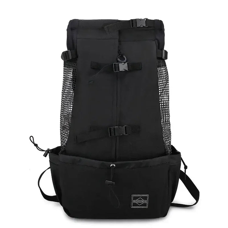 Sac de transport pour chien en nylon résistant - black / L-suit 8-16kg