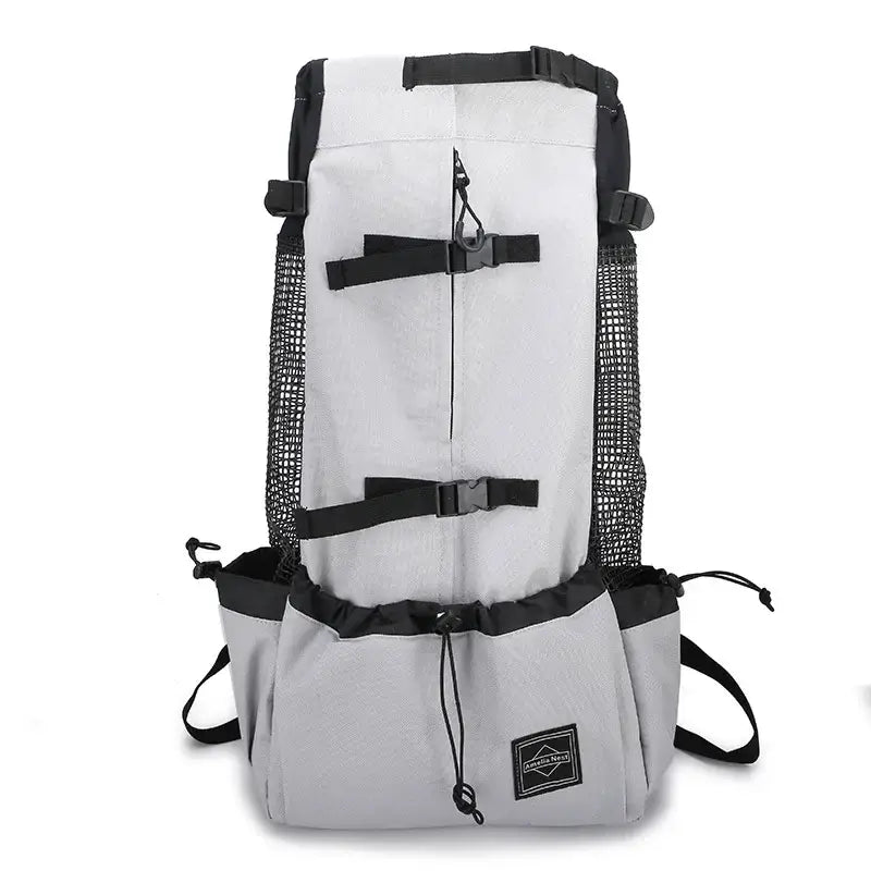 Sac de transport pour chien en nylon résistant - Light Gray / XL-suit 16-28kg