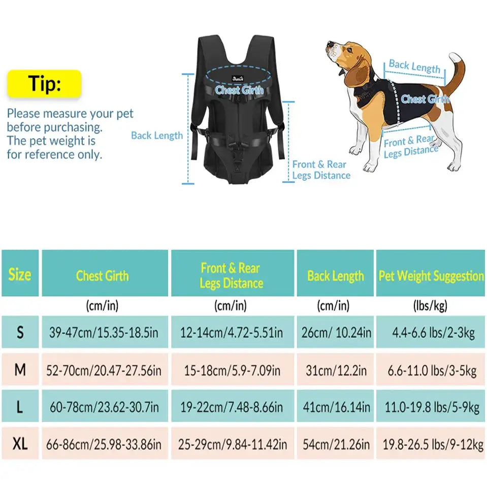 Sac de transport pour chien