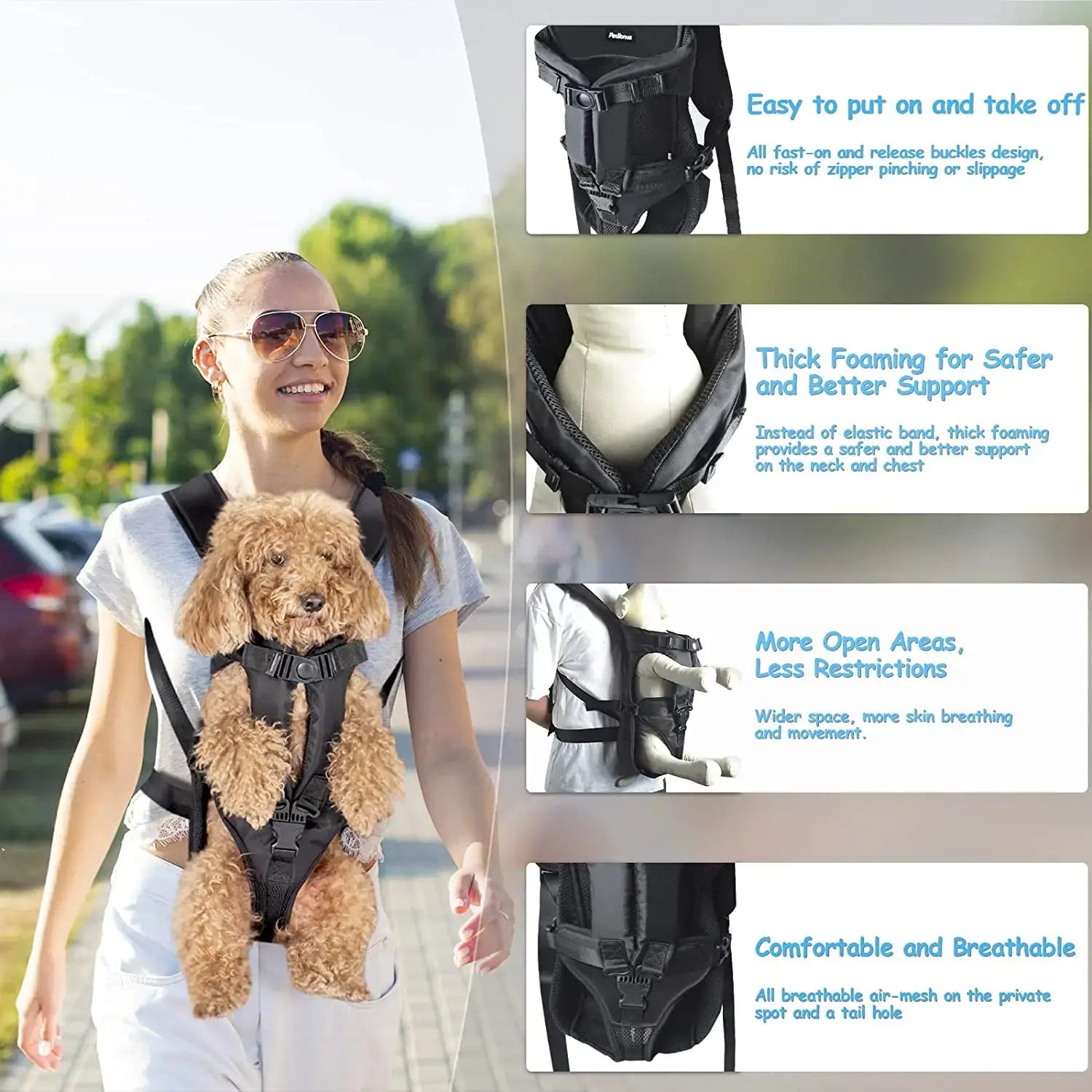 Sac de transport pour chien