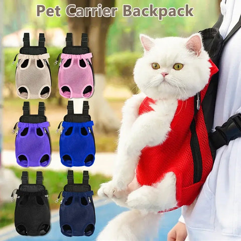 Sac de transport respirant pour chat