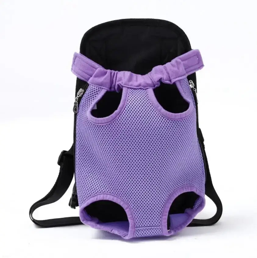 Sac de transport respirant pour chat - XL-in 9kg / Purple Grid