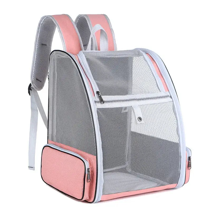 Sac pour animaux de compagnie transfrontalier - pink