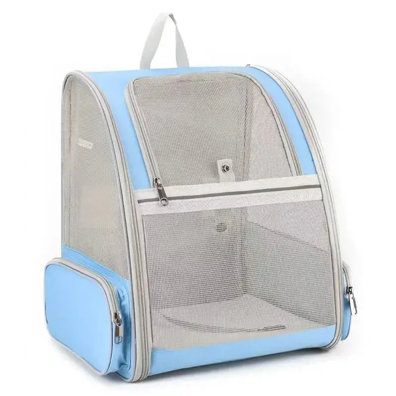 Sac pour animaux de compagnie transfrontalier - sky blue