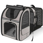Sacs à dos de transport pour chats - gray black