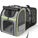 Sacs à dos de transport pour chats - gray green